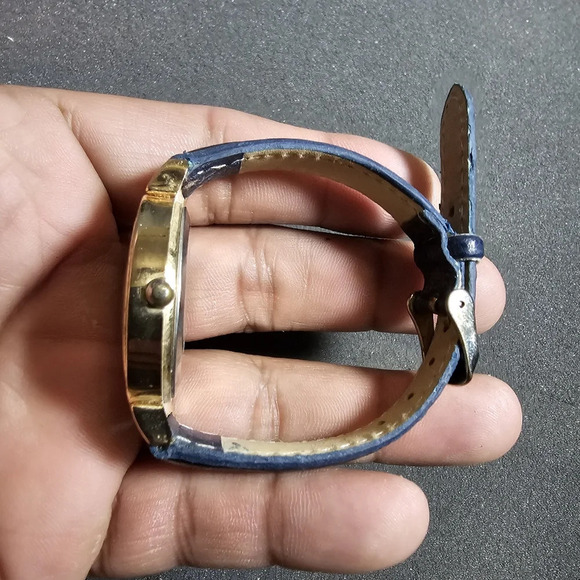 Jessica Carlyle Ladies Quartz Fashion Watch Gold Tone MOP Crystal Bezel Working - Picture 7 of 10